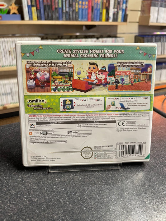 Animal Crossing: Happy Home Designer - Nintendo 3DS - Boxed with Manual