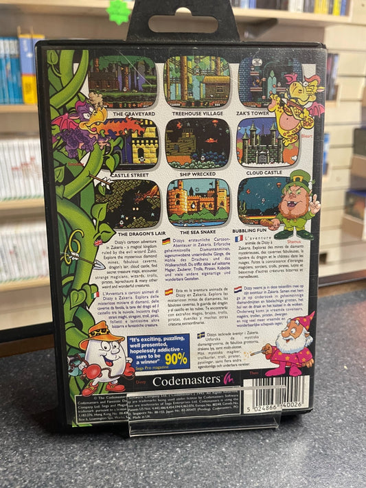 Fantastic Dizzy - SEGA Mega Drive - Boxed with Manual - VGC