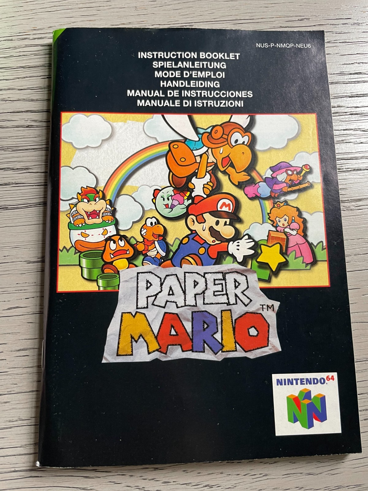 Paper Mario - Nintendo 64 N64 - Boxed & Complete VGC