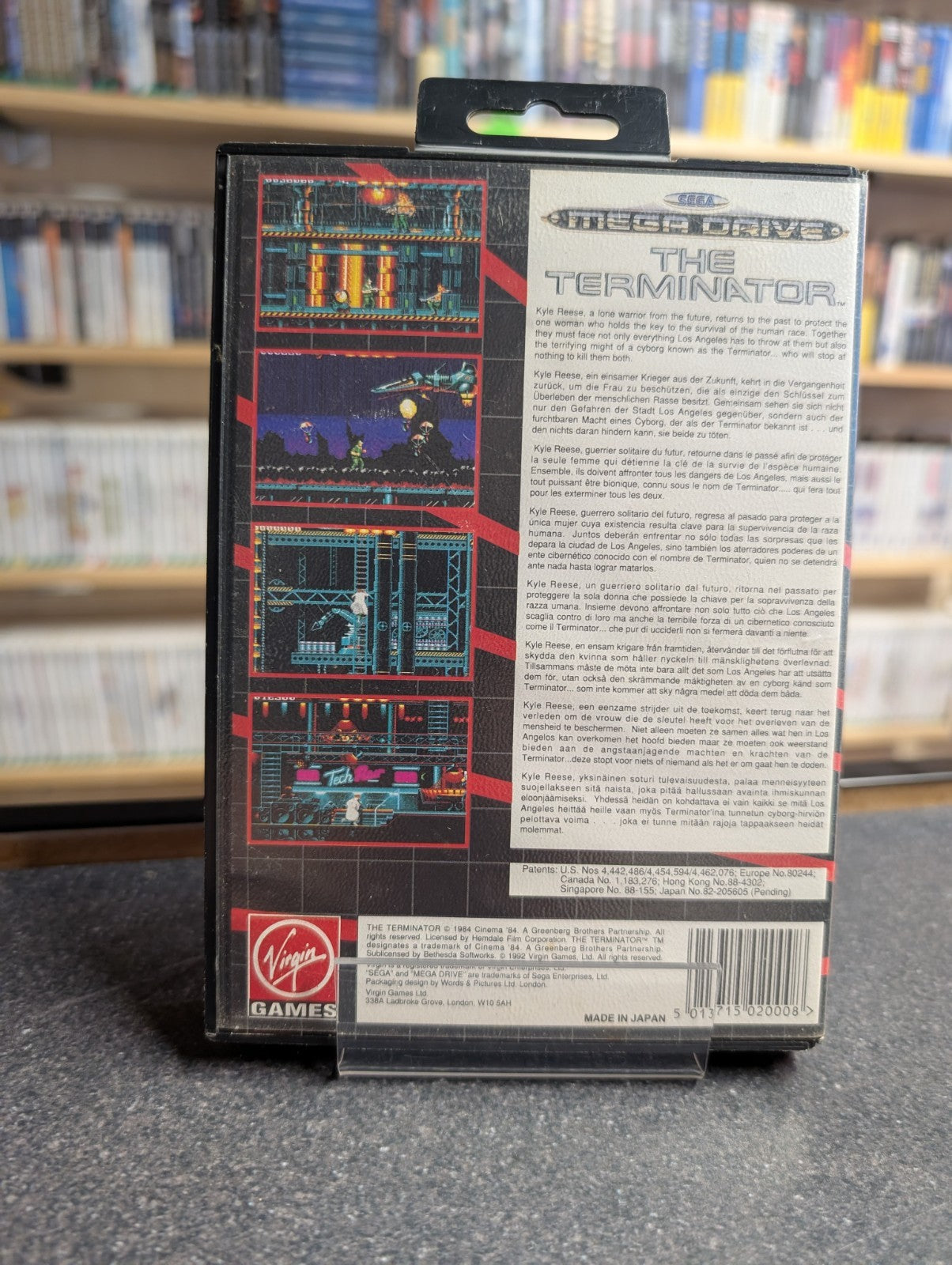 The Terminator - Sega Megadrive - No Manual