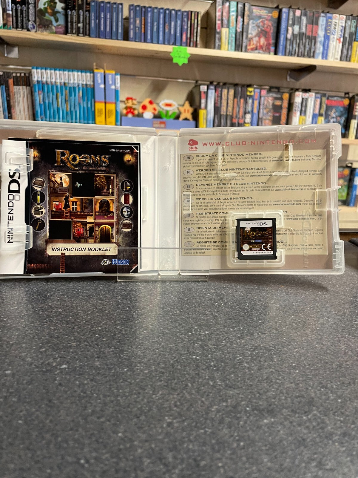 Rooms: The Main Building - Nintendo Ds - Boxed with Manual
