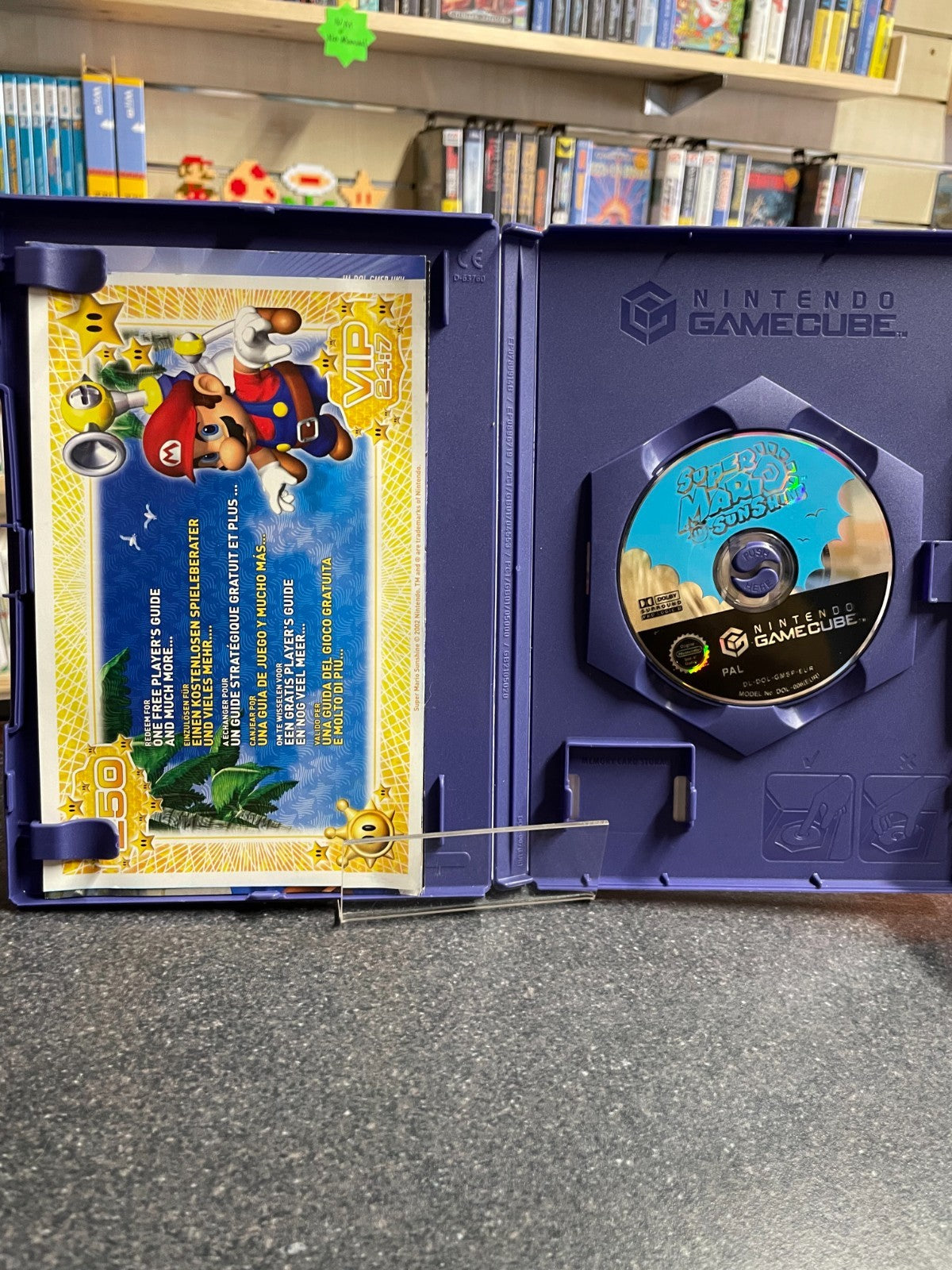 Super Mario Sunshine - Nintendo Gamecube -Boxed with Manual