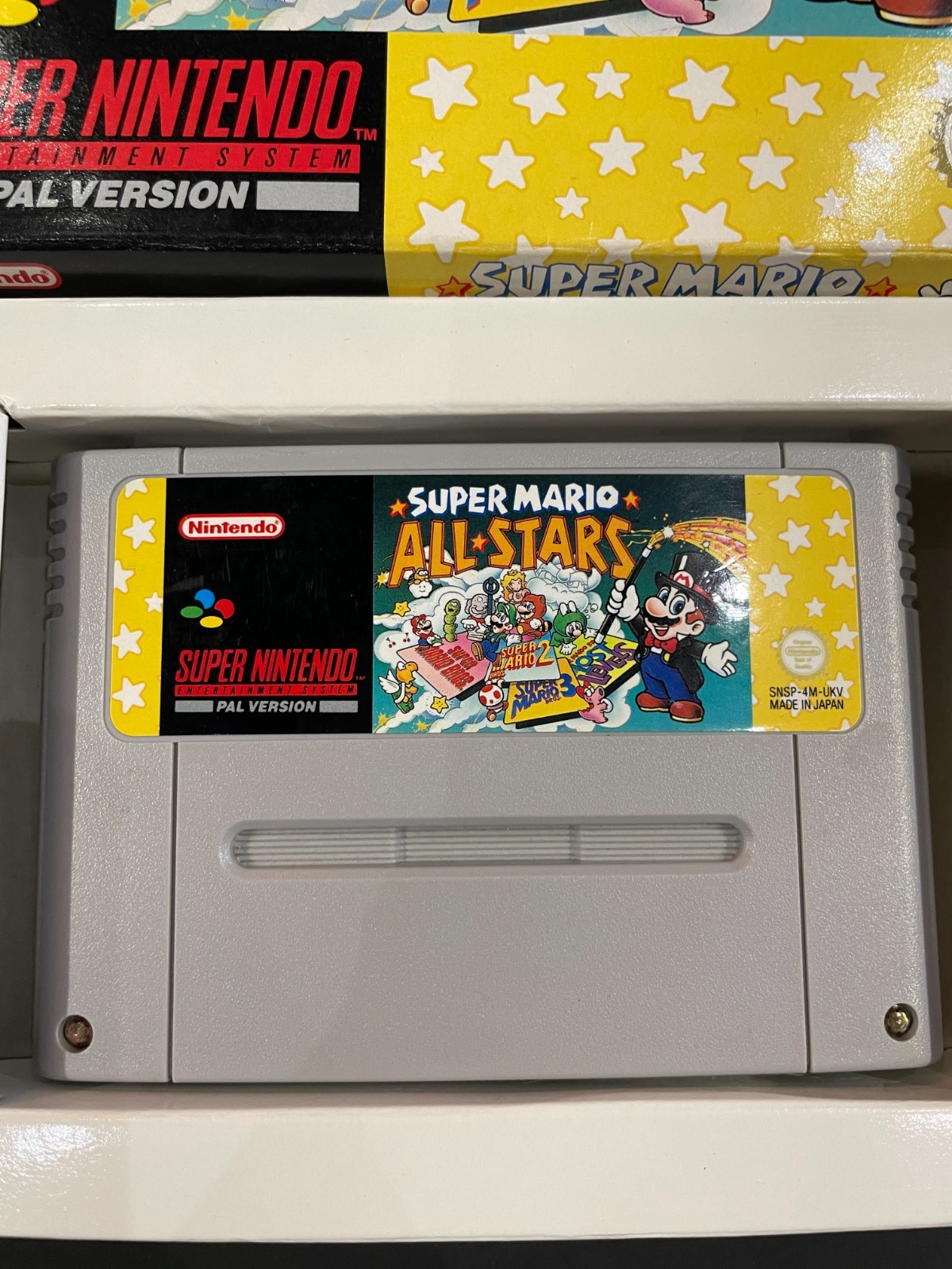 Super Mario All Stars - Nintendo SNES - Boxed with Manual