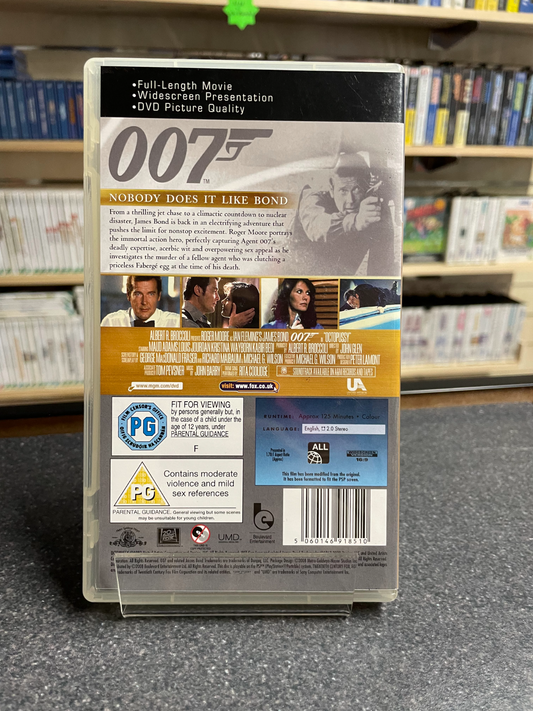 007 Octopussy - UMD Video - Sony PSP