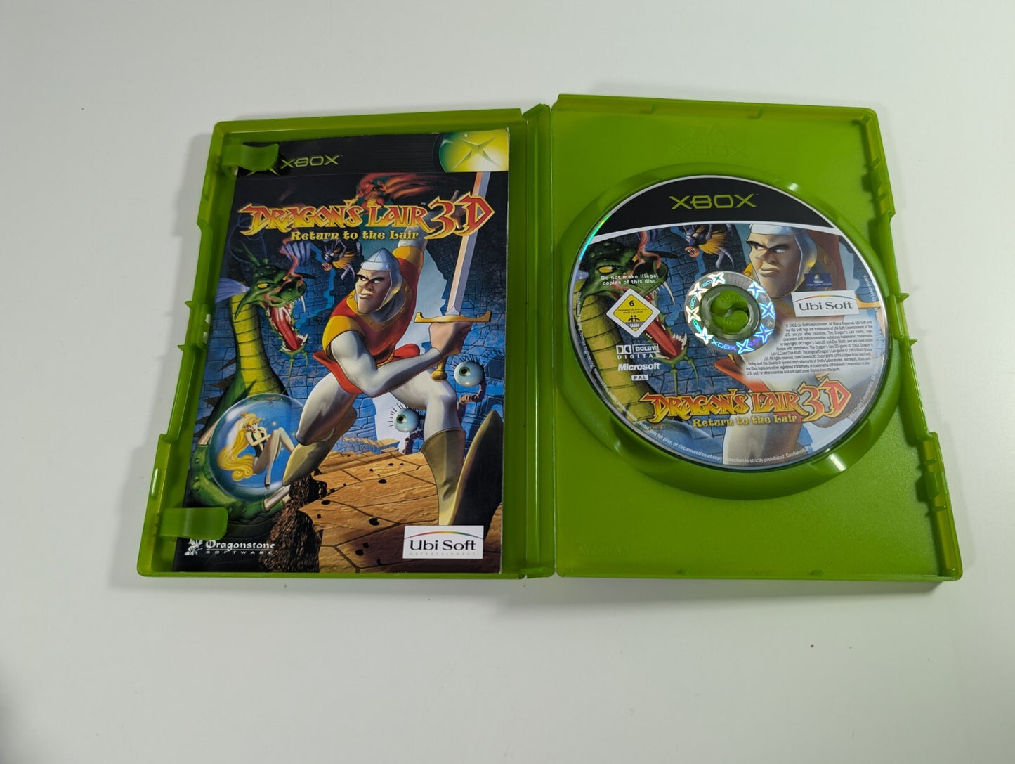 Dragons Lair 3D - Original Xbox - Boxed & Complete