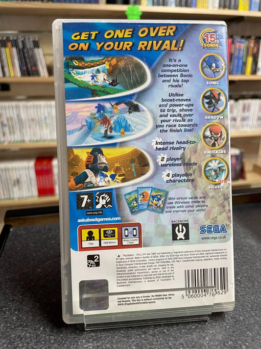 Sonic Rivals - Sony PSP - Boxed with Manual