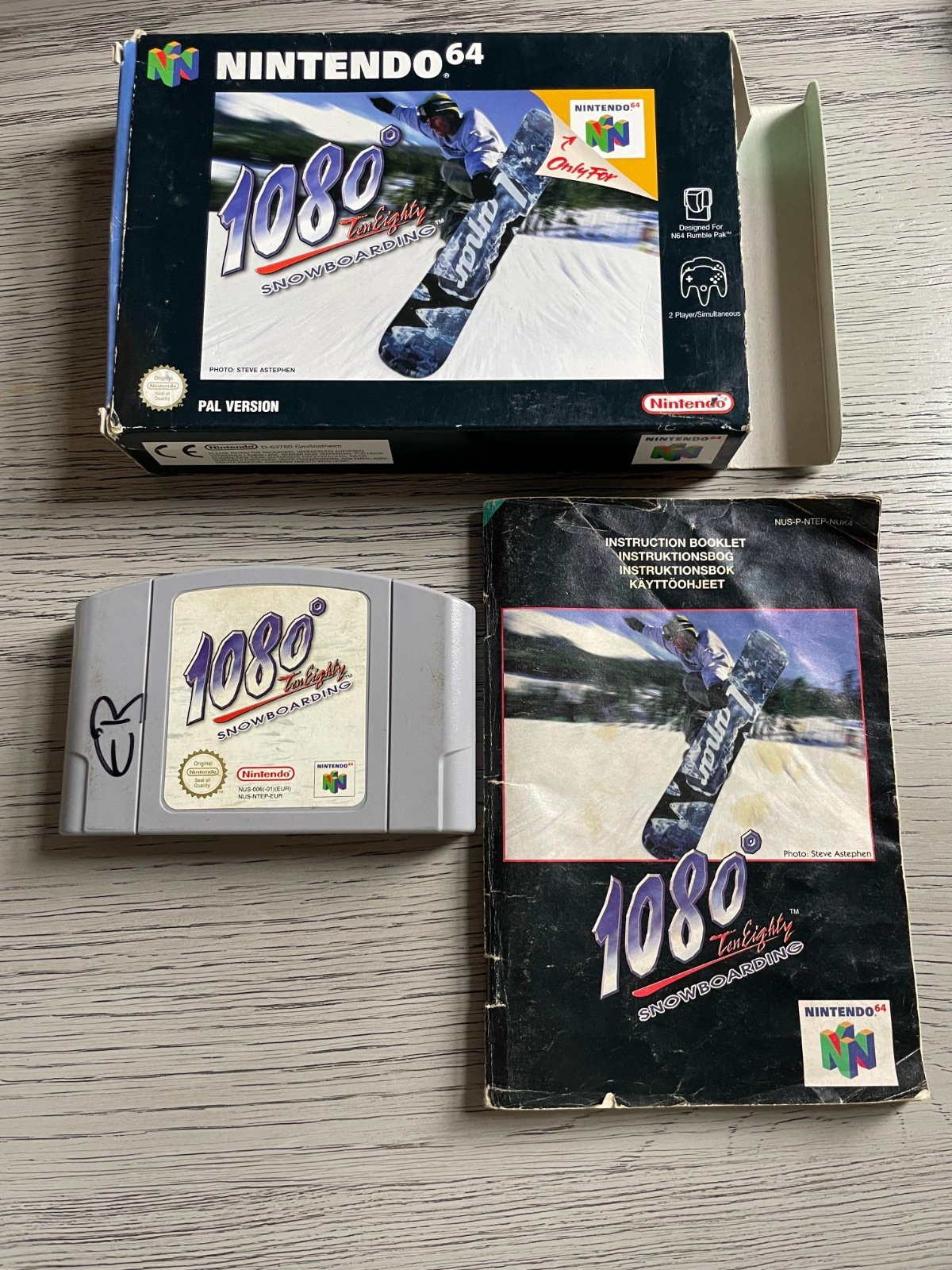1080 Snowboarding - Nintendo 64 N64 - Boxed & Complete