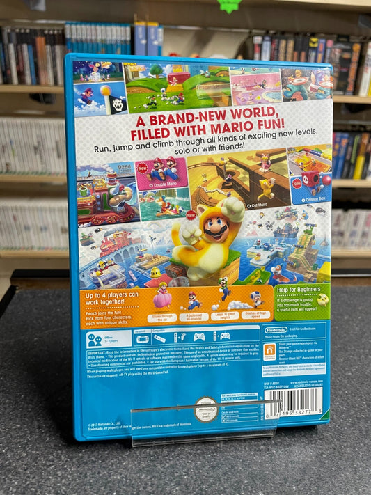 Super Mario 3D World - Nintendo Wii U - Boxed