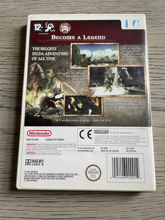 The Legend of Zelda: Twilight Princess - Nintendo Wii - Complete with Manual