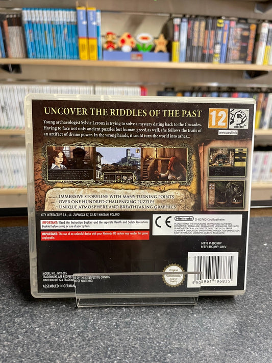 Chronicles of Mystery Curse of the Ancient Temple - Nintendo Ds - With Manual