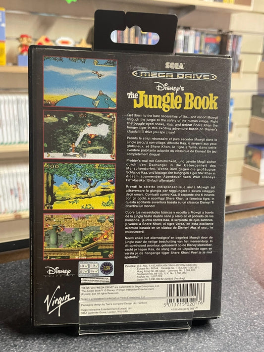 Disney's The Jungle Book - SEGA Mega Drive - Boxed with Manual