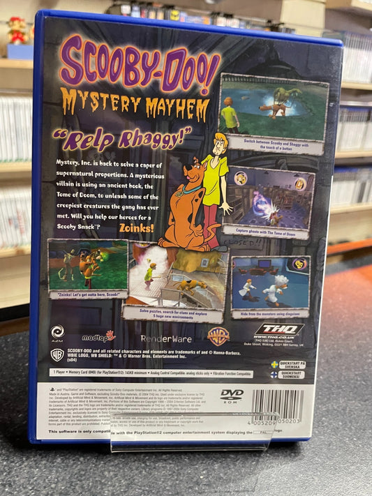 Scooby-Do Mystery Mayhem - Sony Playstation 2 PS2 - Boxed w/Manual