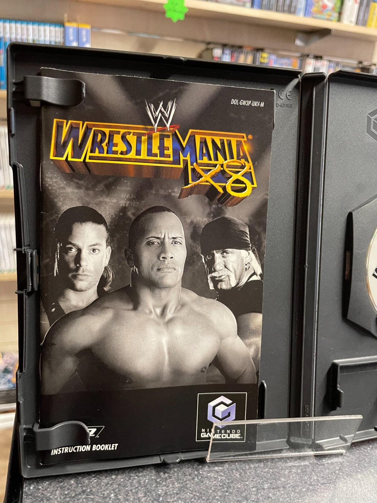 WWE Wrestle Mania X8 - Nintendo GameCube - Complete with Manual