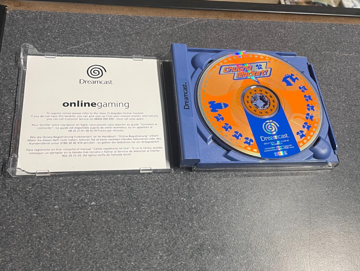 ChuChu Rocket! - SEGA Dreamcast - Complete with Manual and Dreamkey Disc