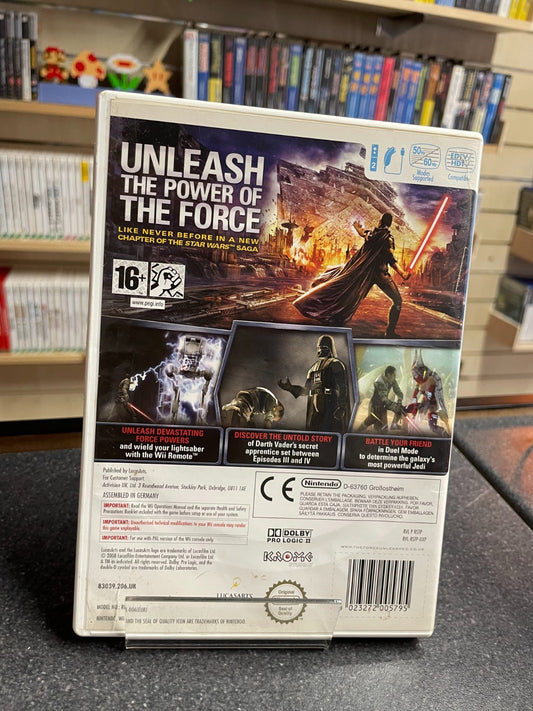 Star Wars: The Force Unleashed - Nintendo Wii - Boxed with Manual