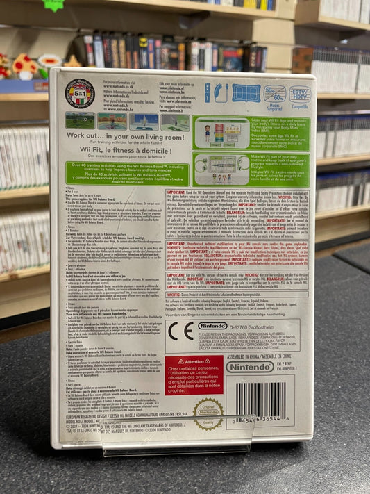Wii Fit - Nintendo Wii - Boxed with Manual