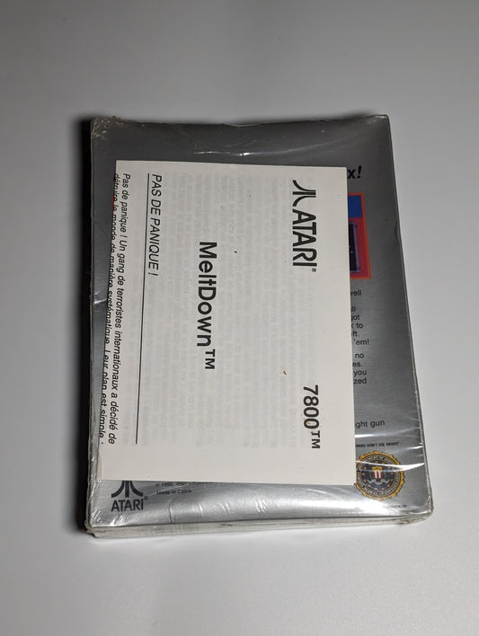 Meltdown - Atari 7800 - Brand New & Sealed (See Description)