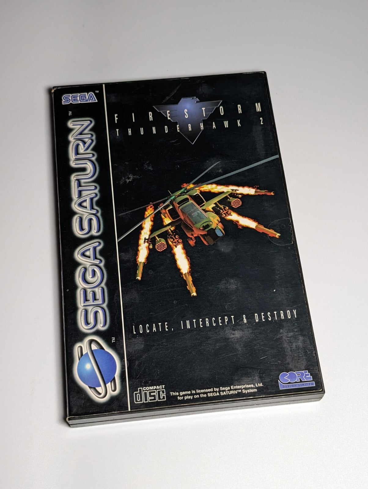 Firestorm Thunderhawk 2 - Sega Saturn - Boxed & Complete (See Description)