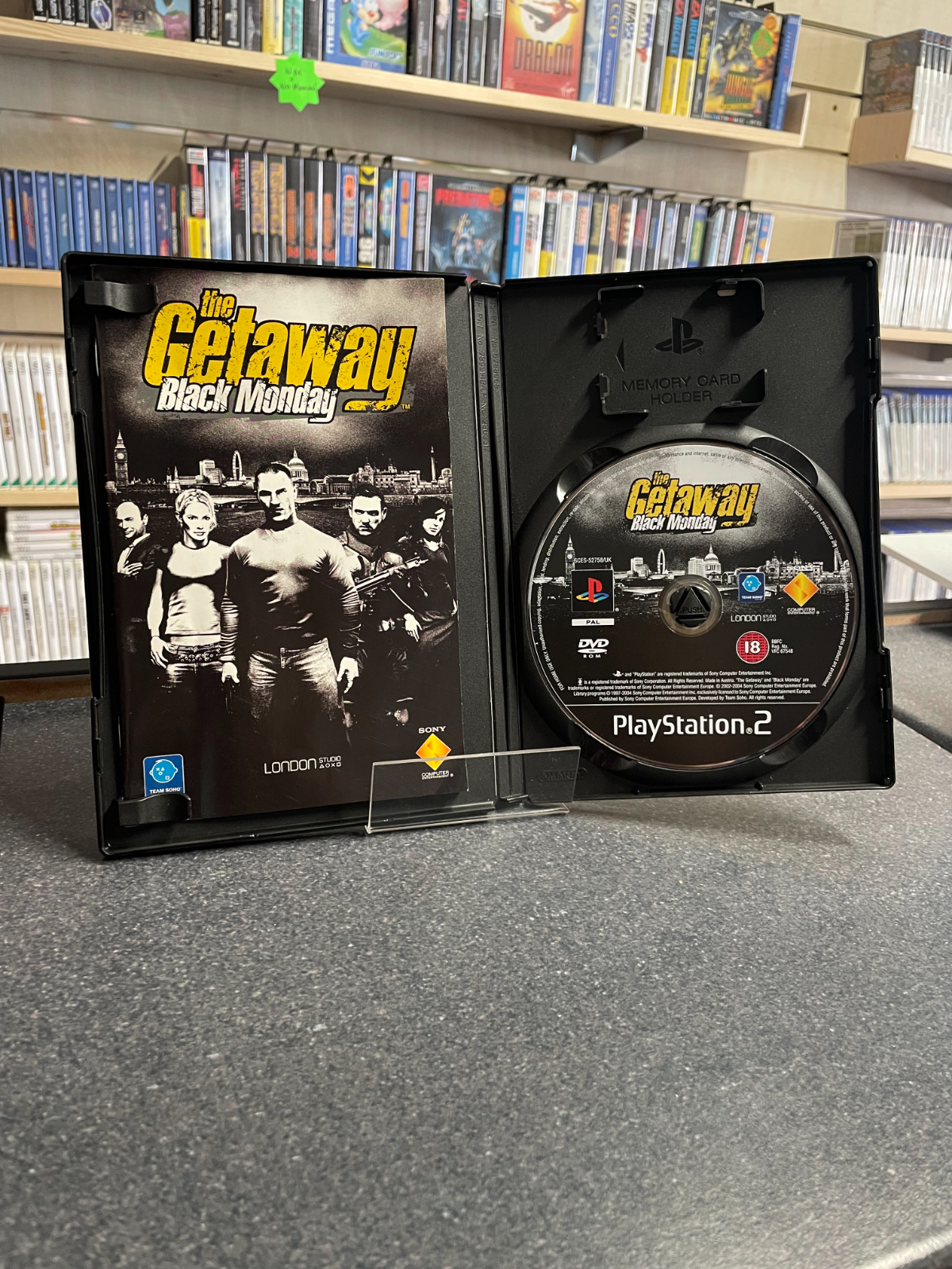 The Getaway Black Monday - Play station 2 PS2 - Complete with Manual