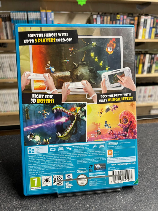 Rayman Legends - Nintendo Wii U - Complete with Manual