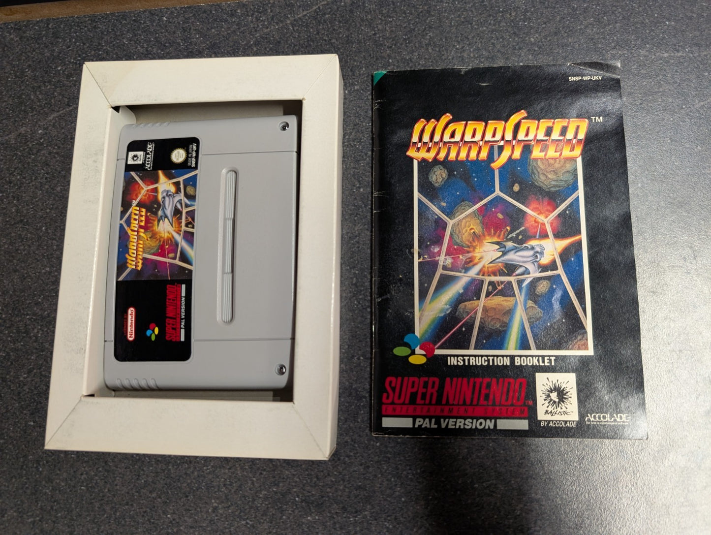 Warpspeed - Nintendo SNES - Boxed Complete