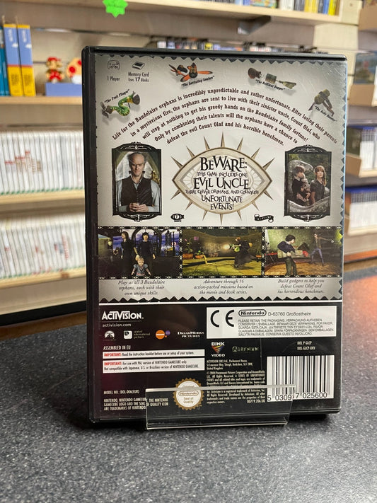 Lemony Snickets: A Series of Unfortunate Events - Nintendo GameCube - W/Manual