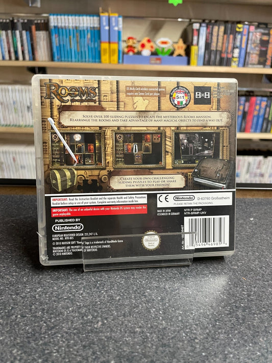 Rooms: The Main Building - Nintendo Ds - Boxed with Manual