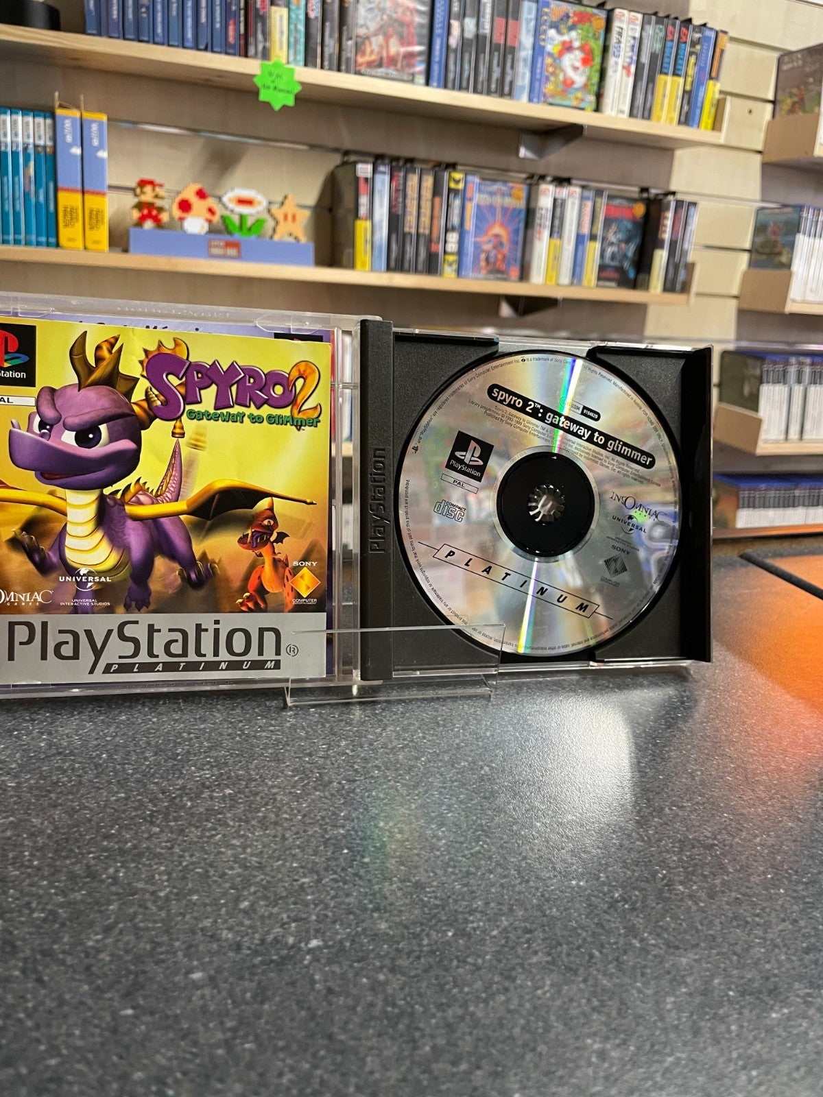 Spyro 2: Gateway to Glimmer - Sony Playstation One PS1 - Boxed with Manual