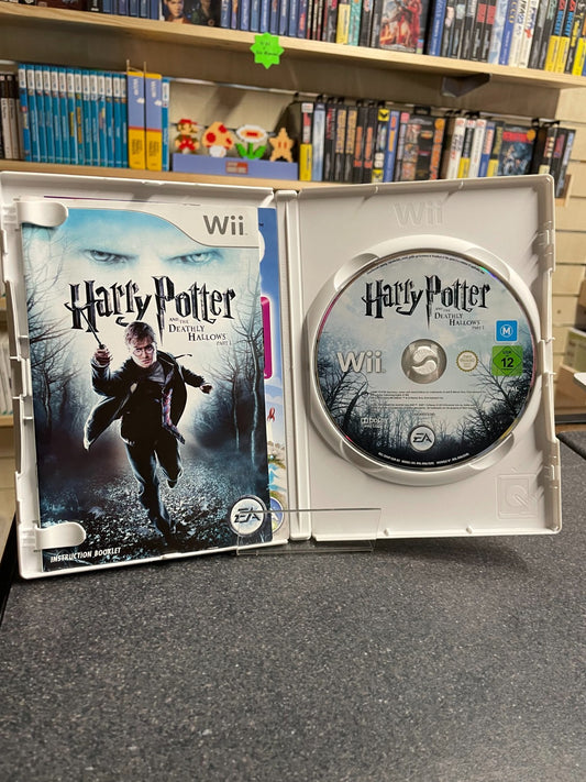 Harry Potter and the Deathly Hallows: Part 1 - Nintendo Wii - Boxed with Manual