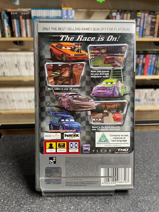 Disney Pixar Cars - Sony - PSP - Complete with Manual