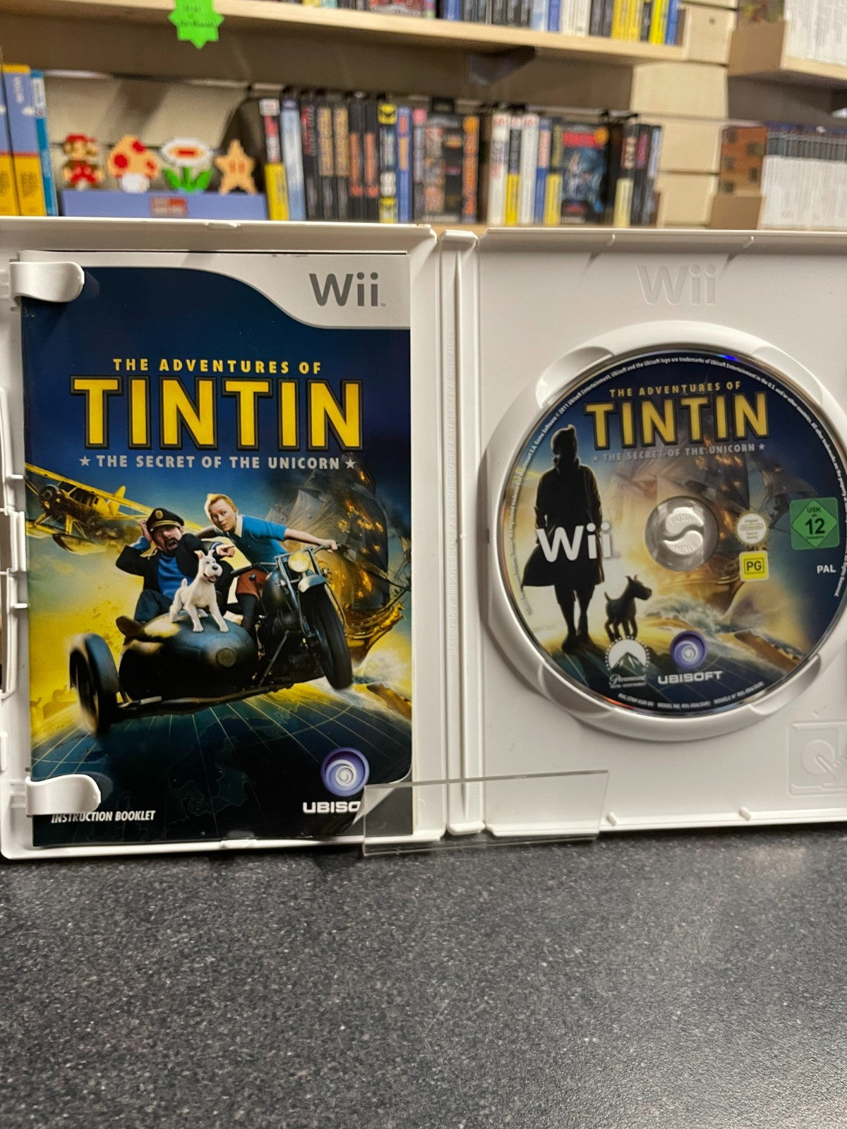 The Adventures of TinTin: The Secret of the Unicorn - Nintendo Wii - Boxed