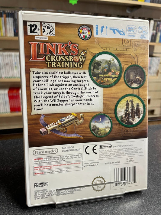 Link's Crossbow Training - Nintendo Wii - Complete with Manual