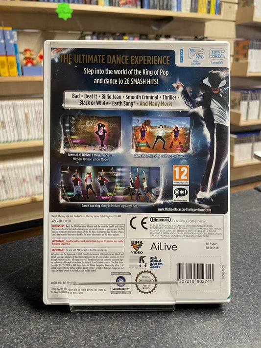 Michael Jackson: The Experience - Nintendo Wii - Boxed with Manual