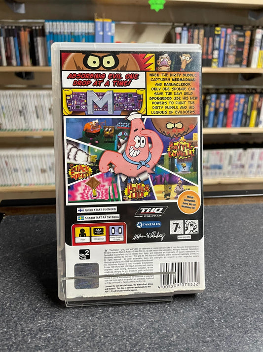 Spongebob Squarepants: The Yellow Avenger - Sony - PSP - No Manual