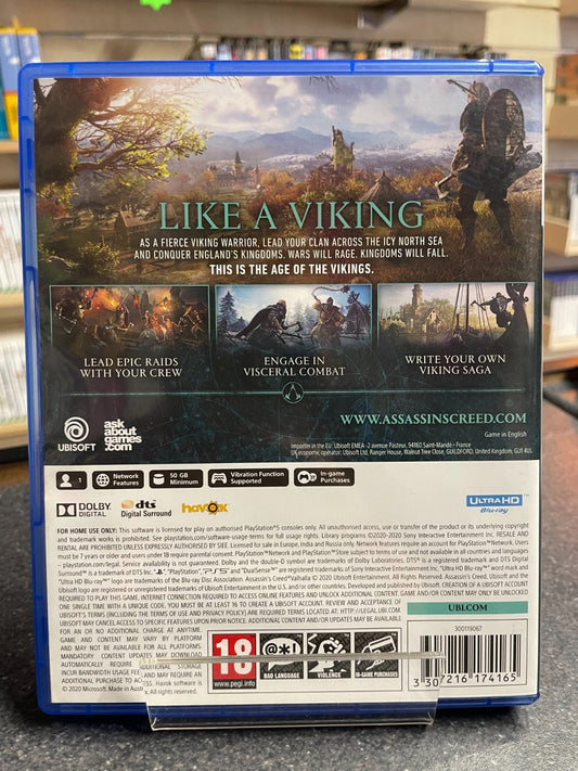 Assassin's Creed: Valhalla - Sony PlayStation 5 PS5 - Boxed