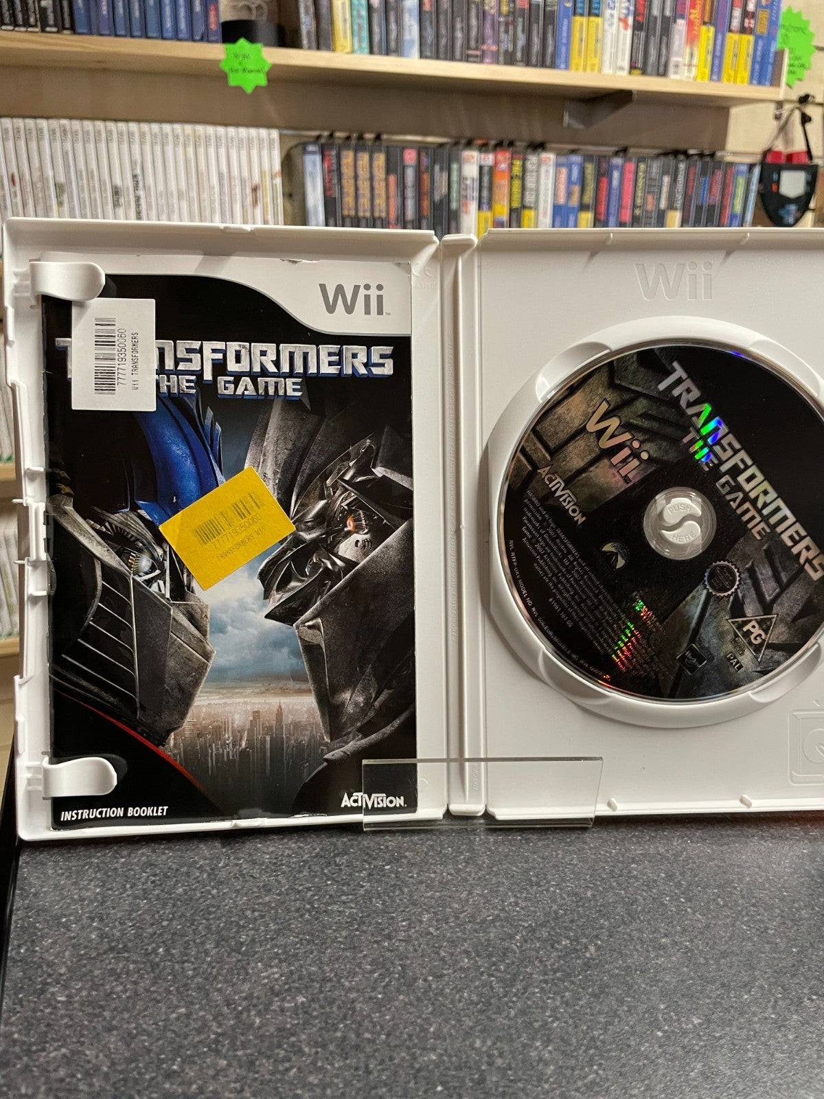 Transformers The Game - Nintendo Wii - Boxed with Manual