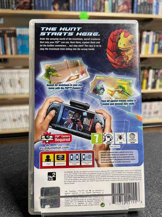 Invizimals: The Hunt Starts Here - Sony - PSP - Complete with Manual