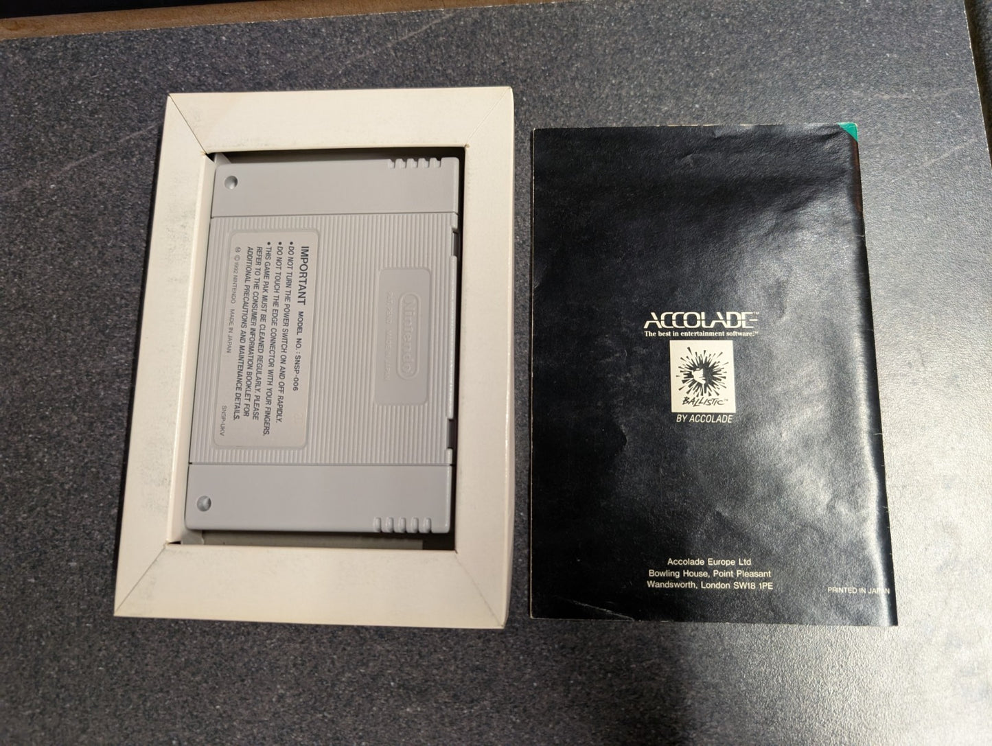 Warpspeed - Nintendo SNES - Boxed Complete