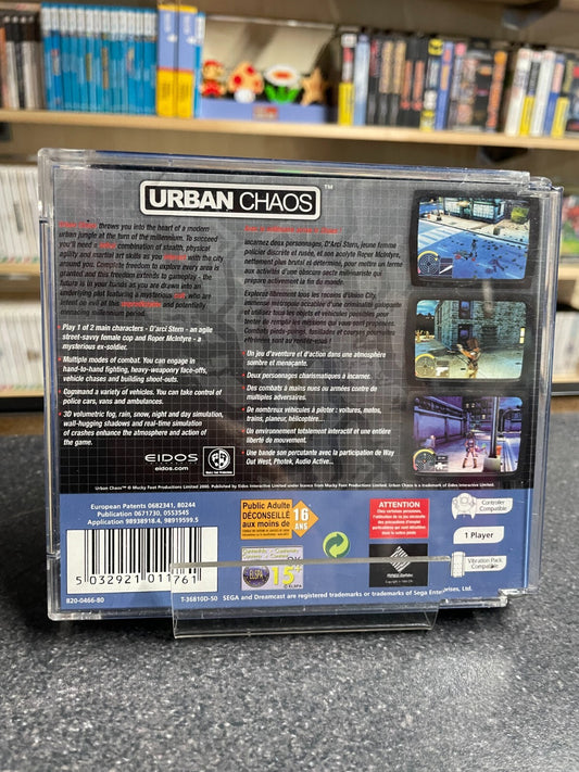 Urban Chaos - SEGA Dreamcast - Complete with Manual