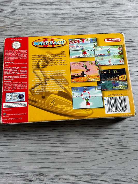 Wave Race 64 - Nintendo 64 N64 - Boxed & Complete