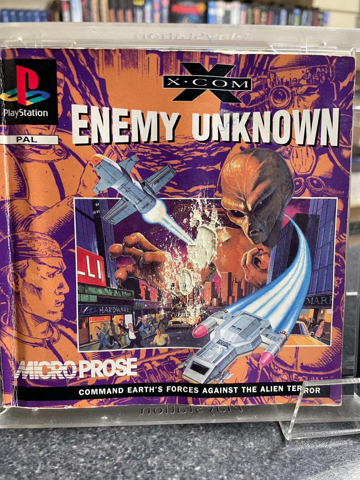 XCOM: Enemy Unknown - Sony Play station 1 PS1 - Complete with Manual