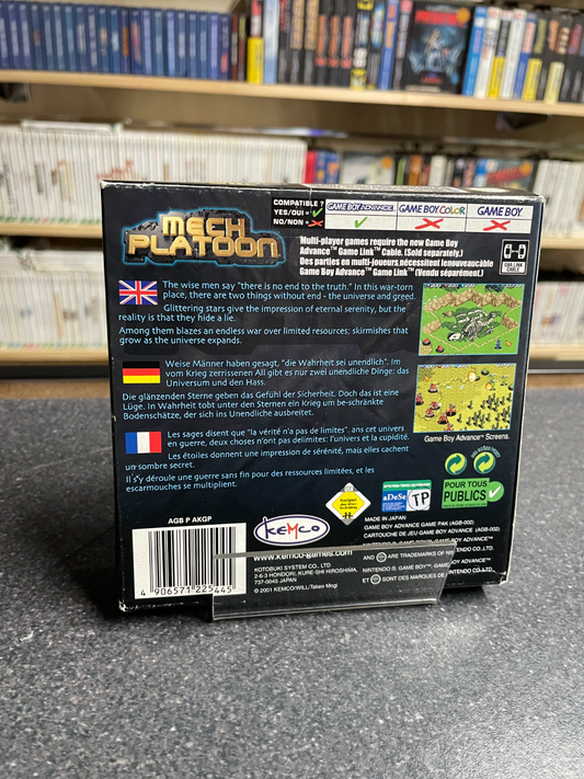 Mech Platoon - Nintendo GameBoy Advance - Boxed & Complete