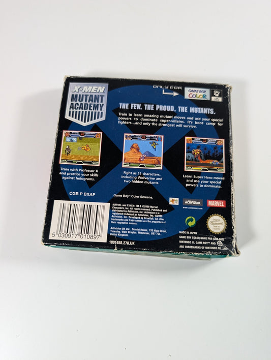 X-Men Mutant Academy- Nintendo Gameboy Colour - Boxed & Complete