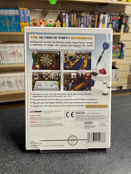 Game Party - Nintendo Wii - Boxed with Manual