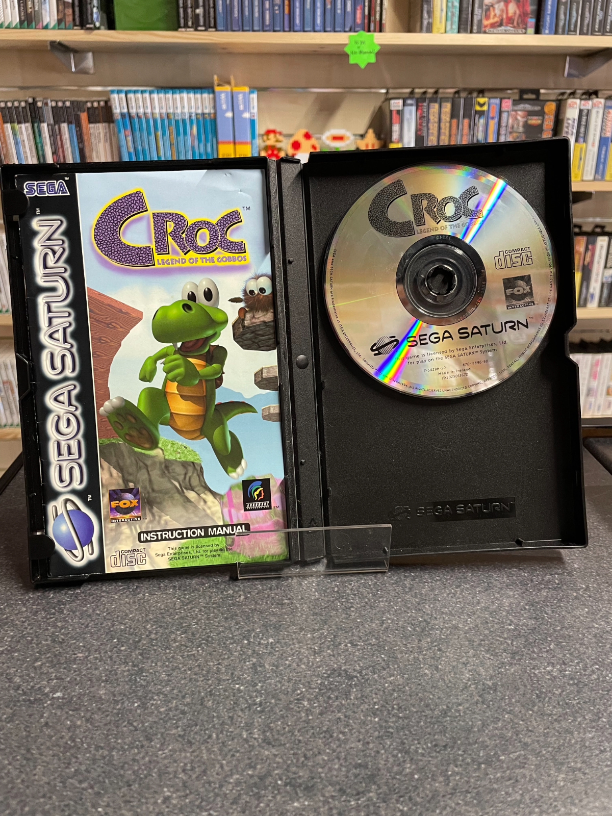 Croc: Legend of the Gobbos - Sega Saturn - Boxed & Complete