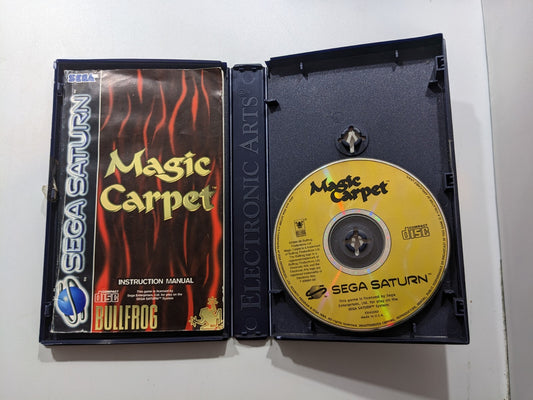 Magic Carpet - Sega Saturn - Boxed & Complete