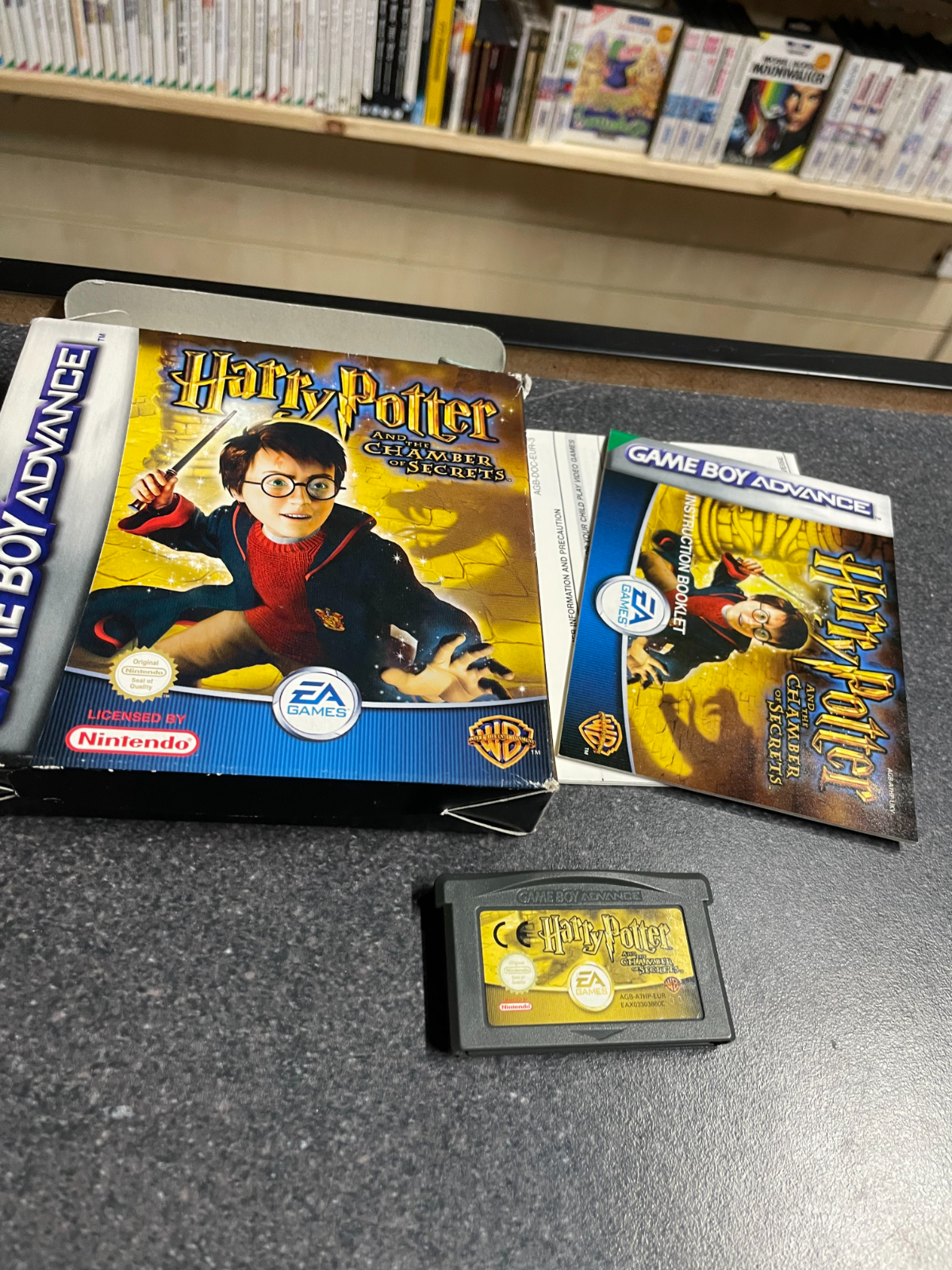 Harry Potter & The Chamber of Secrets - GameBoy Advance - Boxed & Complete
