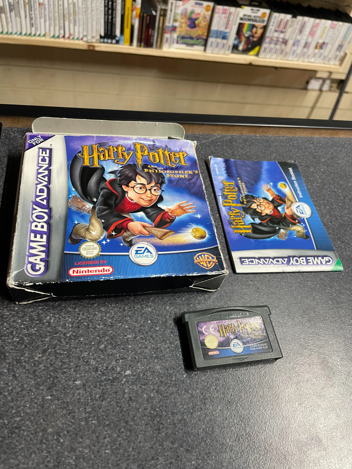 Harry Potter and The Philosopher's Stone - GameBoy Advance - Boxed & Complete