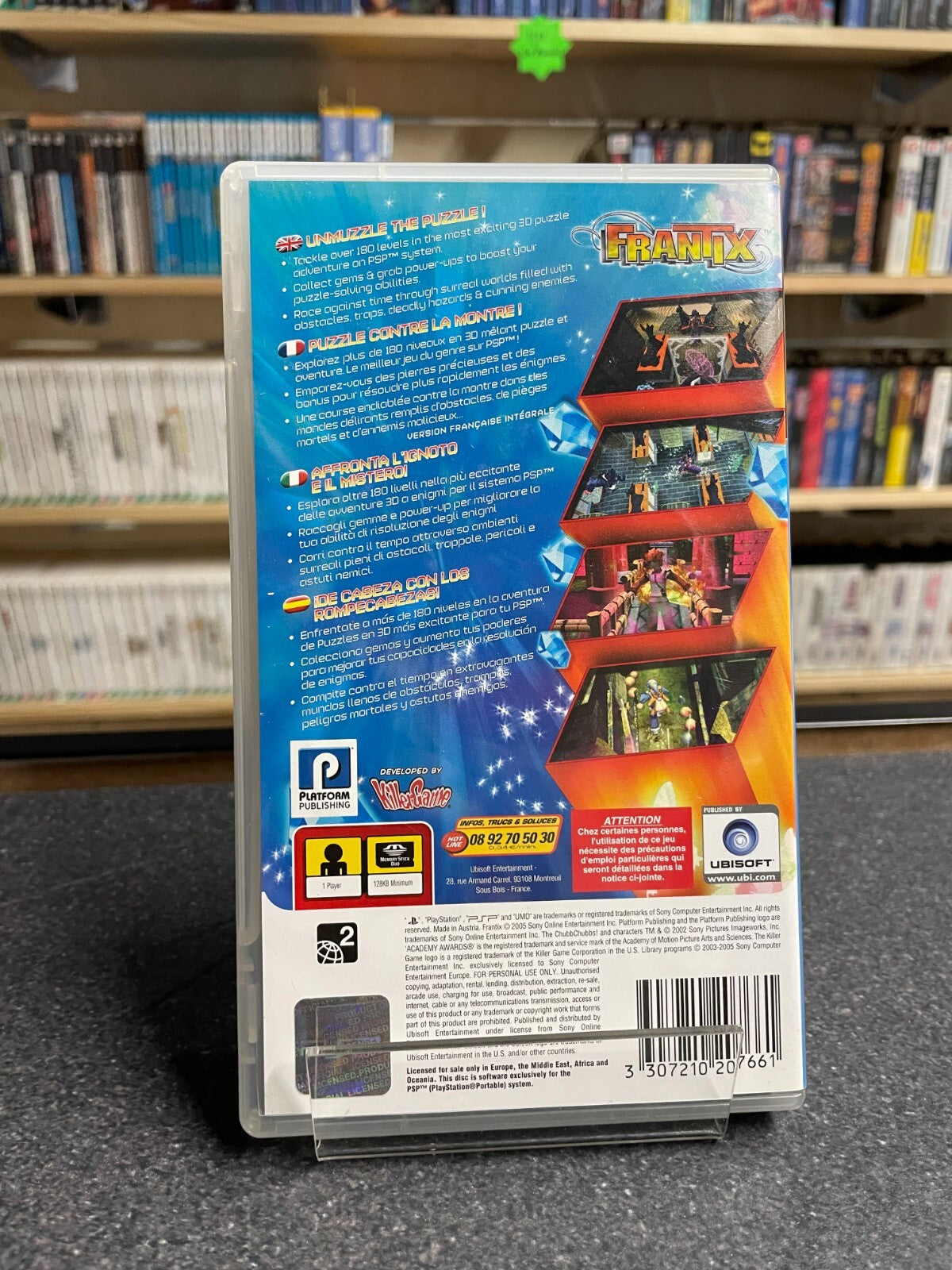 Frantix - Sony - PSP - Complete with Manual