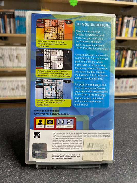 Go Sudoku - Sony - PSP - Complete with Manual